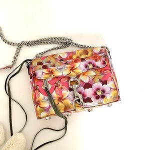 Rebecca Minkoff floral mini Mac crossbody bag